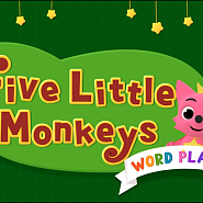 Pinkfong - Five Little Monkeys piano sheet music