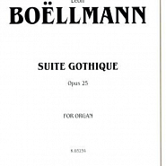 Leon Boellmann - Suite Gothique, Op.25: IV. Toccata piano sheet music