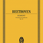 Ludwig van Beethoven - Egmont, Op. 84: Overture piano sheet music
