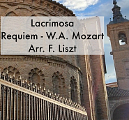 Franz Liszt  - Lacrimosa aus Mozart's Requiem piano sheet music
