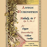 Anton Rubinstein - 2 Melodies, Op. 3: No.1 Melodie in F major (Moderato assai ) piano sheet music