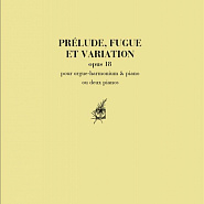 Cesar Franck - Prelude, Fugue et Variation, Op. 18 piano sheet music