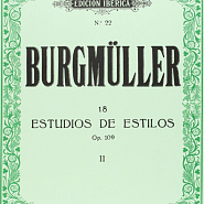 Friedrich Burgmüller - Etude Op. 109 No. 13 L'orage (The Storm) piano sheet music