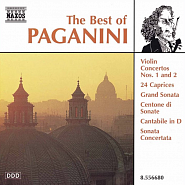 Niccolo Paganini - Grand Sonata for guitar & violin in A major, Op. 35, MS 3, Romanza piano sheet music