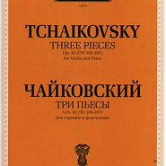 P. Tchaikovsky - Meditation in D Minor, Op. 42 No.1 piano sheet music