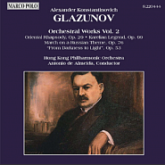 Alexander Glazunov - Op. 76: March on a Russian Theme in E-flat major piano sheet music