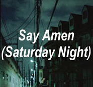Panic! At the Disco - Say Amen (Saturday Night) piano sheet music