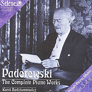 Ignacy Jan Paderewski - Album de Mai, Op.10: No.1 Au Soir piano sheet music