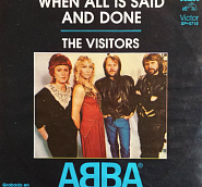 ABBA - When All Is Said And Done piano sheet music