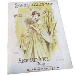 Sheet music, chords Archibald Joyce - Autumn Dream
