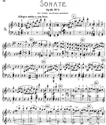 undefined Ludwig van Beethoven - Piano Sonata No. 5 in C minor, Op. 10, No. 1