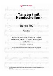 undefined Bonez MC, Gzuz - Tanzen (mit Handschellen)