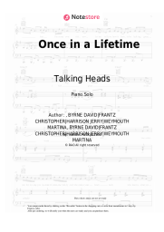 undefined Talking Heads - Once in a Lifetime