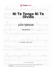 undefined Julio Iglesias - Ni Te Tengo Ni Te Olvido