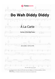undefined À La Carte - Do Wah Diddy Diddy