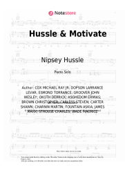undefined Nipsey Hussle - Hussle & Motivate