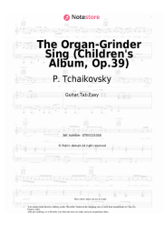 undefined P. Tchaikovsky - The Organ-Grinder Sing (Children's Album, Op.39)