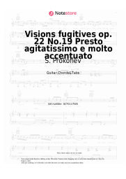 undefined S. Prokofiev - Visions fugitives op. 22 No.19 Presto agitatissimo e molto accentuato
