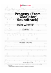 undefined Hans Zimmer - Progeny (From 'Gladiator' Soundtrack)