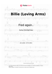 undefined Fred again.. - Billie (Loving Arms)