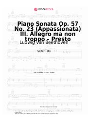 undefined Ludwig van Beethoven - Piano Sonata Op. 57 No. 23 (Appassionata) III. Allegro ma non troppo – Presto