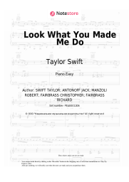 undefined Taylor Swift - Look What You Made Me Do