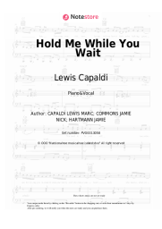 undefined Lewis Capaldi - Hold Me While You Wait