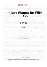 undefined E-Type - I Just Wanna Be With You