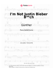 undefined Günther - I’m Not Justin Bieber B**ch