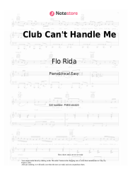 undefined Flo Rida, David Guetta - Club Can't Handle Me