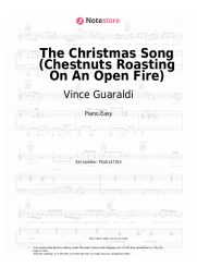 Sheet music, chords Vince Guaraldi - The Christmas Song (Chestnuts Roasting On An Open Fire)