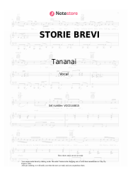 undefined Tananai, Annalisa - STORIE BREVI