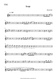 Sheet music, chords Rosa Linn - SNAP