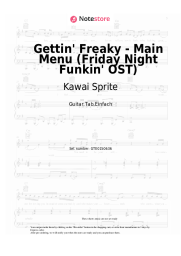 Sheet music, chords Kawai Sprite - Gettin' Freaky - Main Menu (Friday Night Funkin' OST)