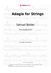 undefined Samuel Barber - Adagio for Strings