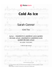 undefined Sarah Connor - Cold As Ice