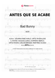 undefined Bad Bunny - ANTES QUE SE ACABE