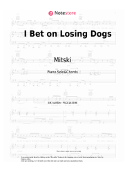 undefined Mitski - I Bet on Losing Dogs