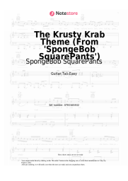 Sheet music, chords SpongeBob SquarePants - The Krusty Krab Theme (From 'SpongeBob SquarePants')