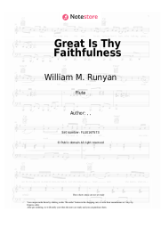 undefined William M. Runyan - Great Is Thy Faithfulness
