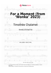 undefined Timothée Chalamet, Calah Lane - For a Moment (from ‘Wonka’ 2023)