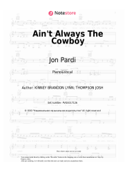 undefined Jon Pardi - Ain't Always The Cowboy