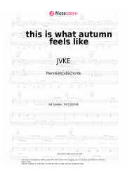 undefined JVKE - this is what autumn feels like