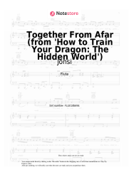 Sheet music, chords Jónsi - Together From Afar (from 'How to Train Your Dragon: The Hidden World')