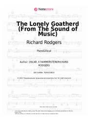 undefined Richard Rodgers - The Lonely Goatherd (From The Sound of Music)