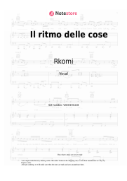 undefined Rkomi - Il ritmo delle cose