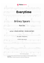 undefined Britney Spears - Everytime