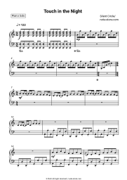 Sheet music, chords Silent Circle - Touch In The Night
