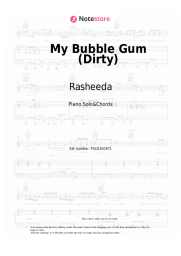 undefined Rasheeda - My Bubble Gum (Dirty)