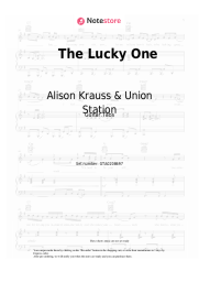 Sheet music, chords Alison Krauss & Union Station, Robert Lee Castleman - The Lucky One